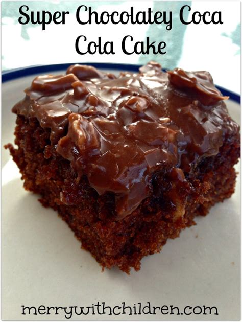 Super Chocolatey Coca Cola Cake Recipe Just A Pinch Recipes