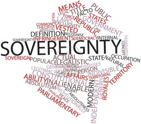 An assemblage of states forms a sovereign states system. Sovereign State Quotes. QuotesGram