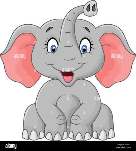 Top 150 Elephant Sitting Cartoon