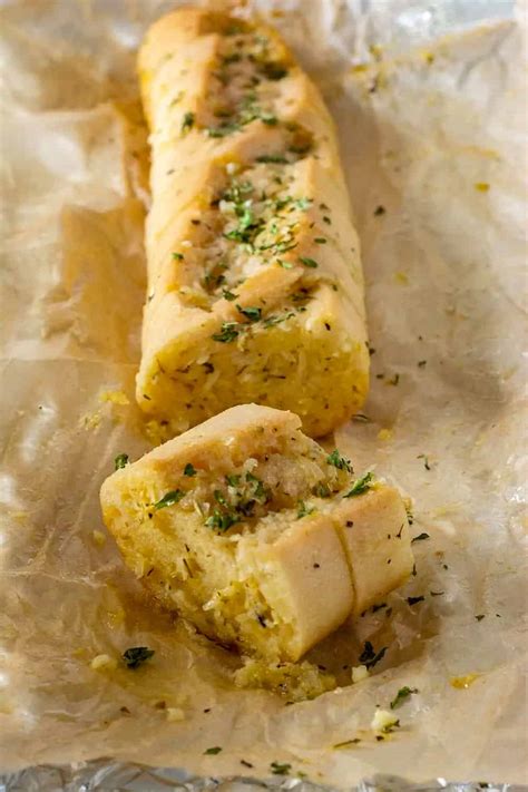 Check spelling or type a new query. Vegan Garlic Bread - Healthier Steps