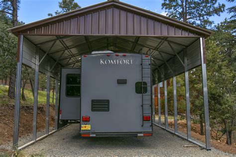 Learn how to build a carport and protect your vehicle from the elements. RV Covers from Eagle Carports Alto Portable Buildings Alto Portable Buildings