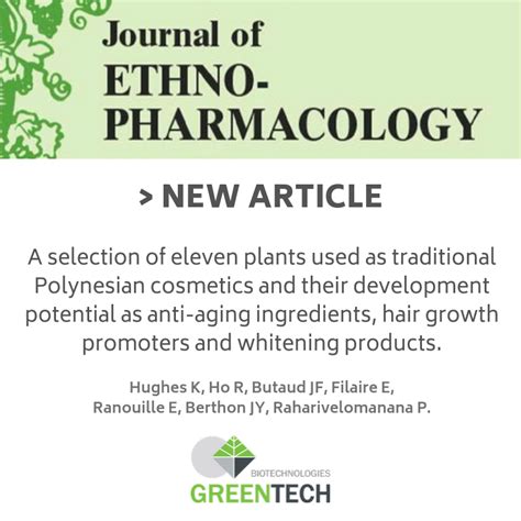 Journal Of Ethnopharmacology A Selection Of Eleven Plants Used As