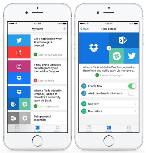 Microsoft Launches Flow Workflow Service Management App For Ios