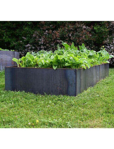 Corten Steel Raised Garden Beds By Nice Planter Gardeners Supply