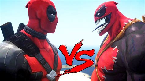 Deadpool Vs Venompool Epic Battle Youtube