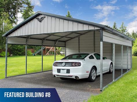 They are equipped to assess property damage and reconcile a fair settlement with your insurance company. 20x20x7 Vertical Roof Metal Carport | Metal Carports