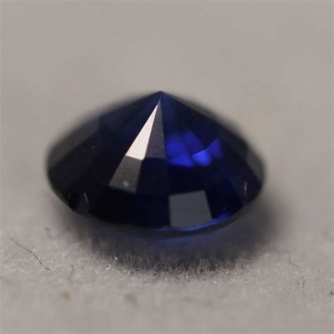 Royal Blue Sapphire For Sale Round Cut 105 Carats Fossil Realm