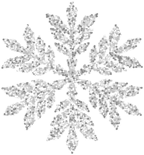 Silver Snowflake Clip Art Gallery Yopriceville High Quality Free