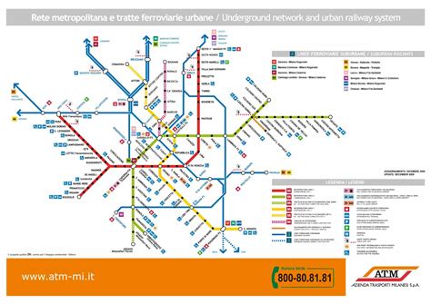 Mappa Metro Milano Mappa Della Metropolitana Di Milan