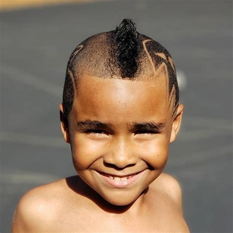 10 Splendid Mohawk Styles For Little Black Boys Child