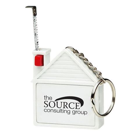 House Tape Measure Keychain | Foremost Promotions