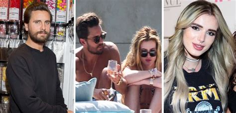 these photos ‘confirm scott disick s relationship with bella thorne and fans aren t capital