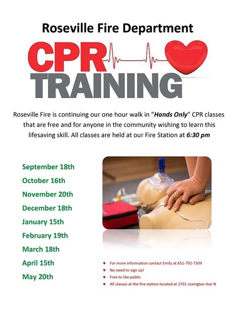 Cpr Classes And Certification Roseville Mn Official Website
