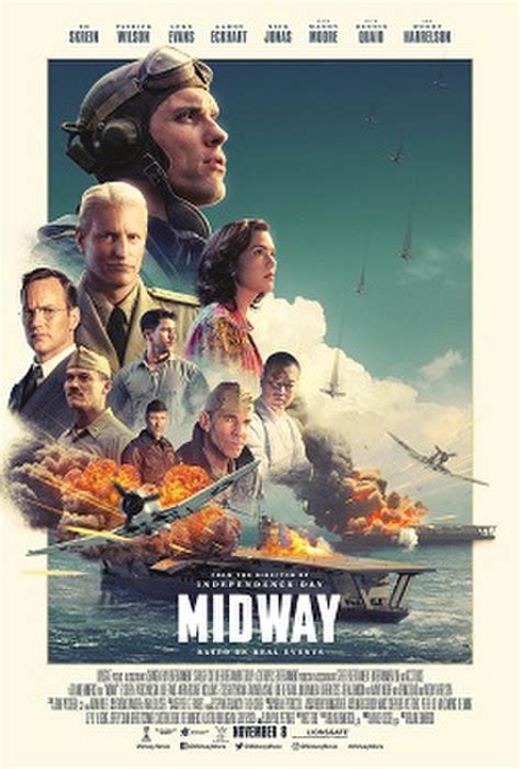 Николас кейдж, фамке янссен, кевин дюран и др. Midway (2019 film) - Wikipedia