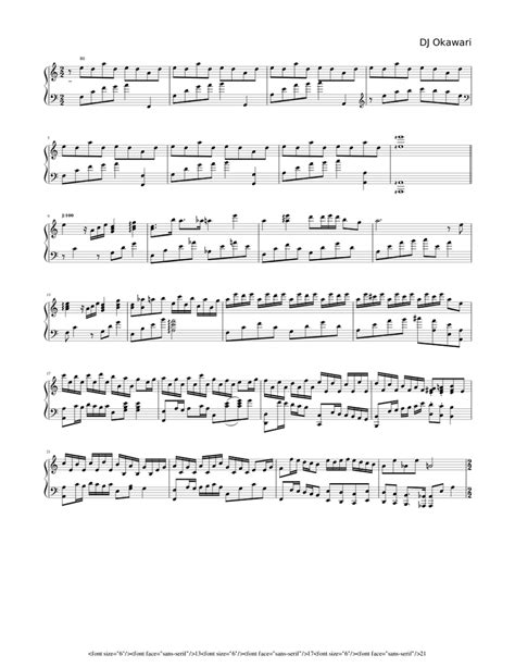 flower dance  minor sheet   piano solo musescorecom