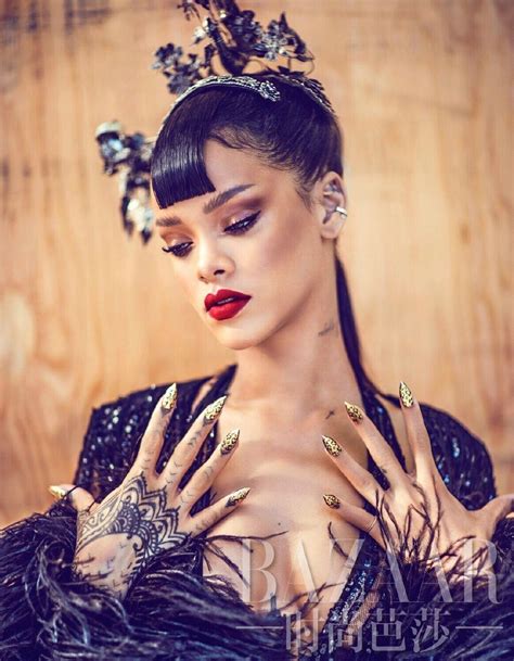 Rihanna Wows In April Dior Haute Couture Shoot For Harpers Bazaar