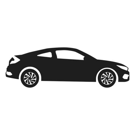 Luxury Car Side View Silhouette Transparent Png And Svg Vector File