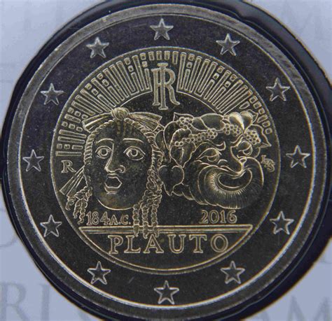 Italy 2 Euro Coin 2200th Anniversary Of The Death Of Tito Maccio