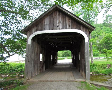 Vermont Covered Bridge 45 13 E Mcwilliam Windham County Travel