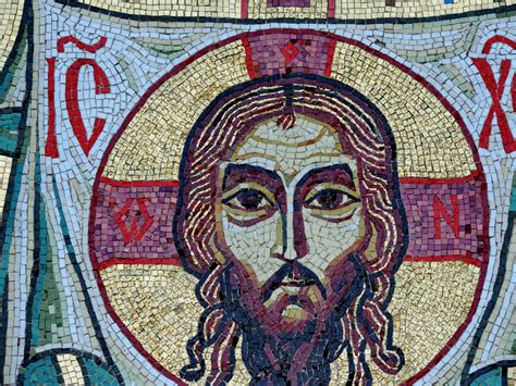 Free Picture Christ Christianity Worship Art Culture Mosaic Tile
