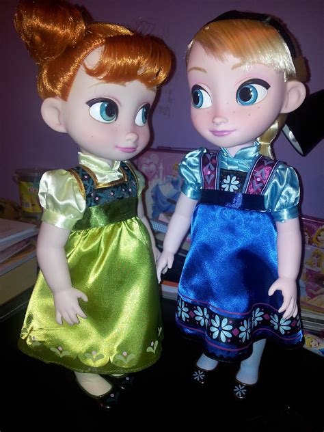 Anna And Elsa Toddler Dolls Princess Anna Photo 35957250 Fanpop