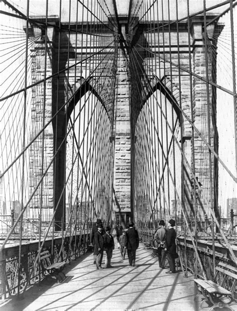 Vintage Brooklyn Bridge Photograph By Bill Cannon Fine Art America