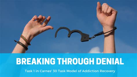 Breaking Through Denial Task 1 In Carnes 30 Task Model For Addiction Recovery — Restored Hope