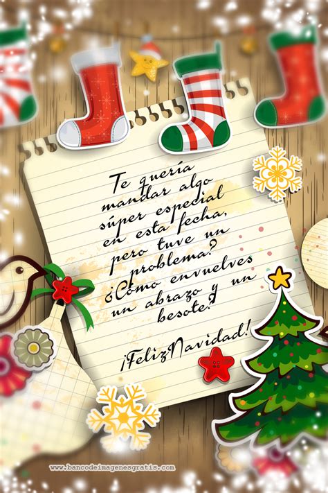 Postales Navideñas Con Mensajes De Navidad Para Compartir Y Adornos