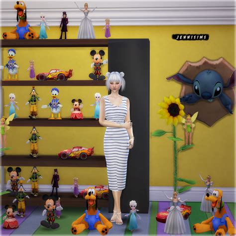 Sims 4 Ccs The Best Disney Clutter By Jennisims Sims 4 Sims