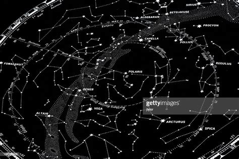 Star Map Of Northern Hemisphere High Res Stock Photo Getty Images