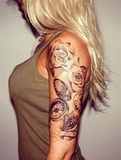 Arm Half Sleeve Tattoo Designs For Females Viraltattoo