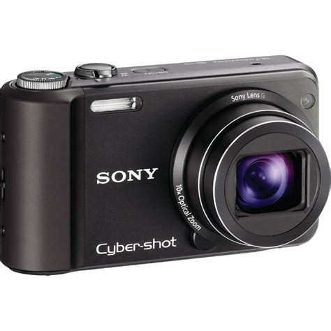 Sony Cyber Shot Dsc H70 Digital Camera Black Dsch70b Bandh