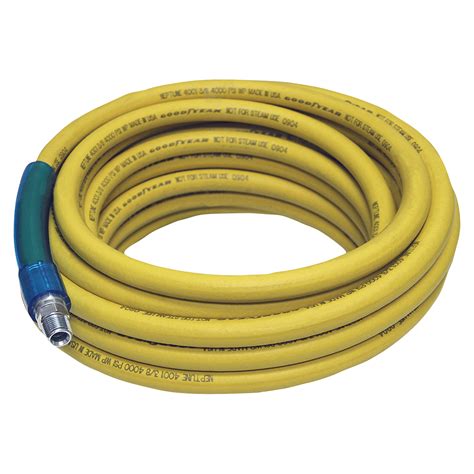 Goodyear Nonmarking Pressure Washer Hose — 4000 Psi 30ft Length Model