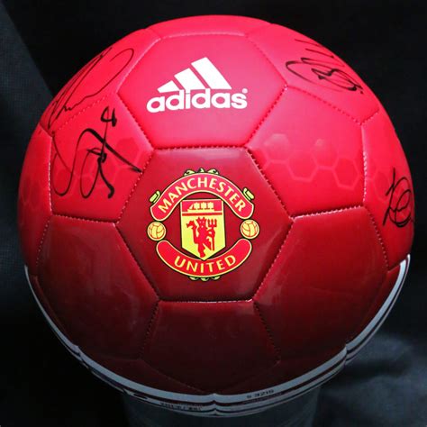Take me home, united road, to the place i belong, to old trafford, to see united, take me home, united road. yLOT#22 - MANCHESTER UNITED SIGNED FOOTBALL 2016/17 ...