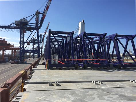 Investment Rail Mounted Gantry Cranes Arrive At Terminal Container