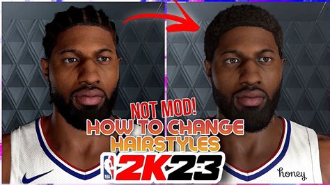 How To Change Hairstyle Face Scan And Put A Headband In Nba 2k23