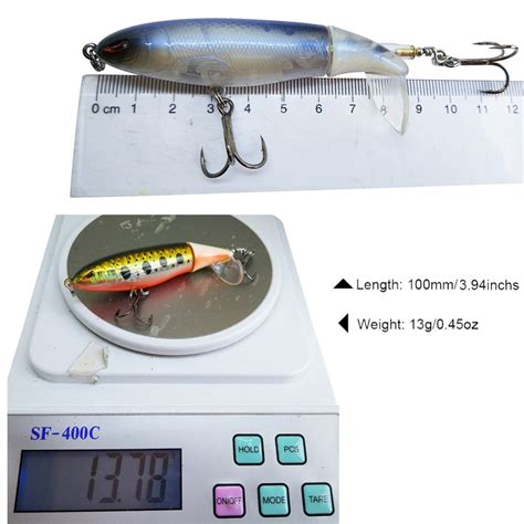 Fishing Saltwater Whopper Popper 10cm13g Topwater Crappie Fishing