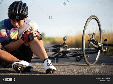 Bike Injuries Man Image And Photo Free Trial Bigstock