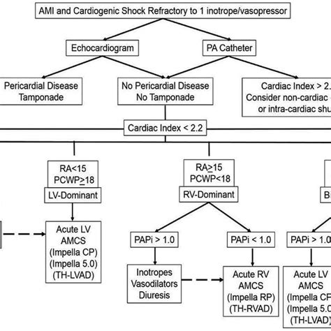 Cardiogenic Shock Impella Application Flow Chat Download Scientific Diagram