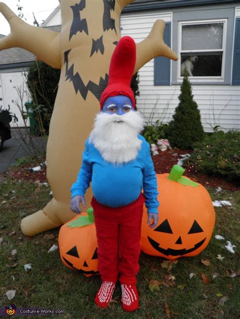 Maybe you would like to learn more about one of these? Cutest Papa Smurf Costume for Boys - Photo 2/2