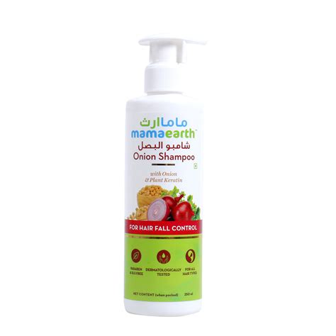 Mamaearth Onion Shampoo For Hair Growth And Hair Fall Control With