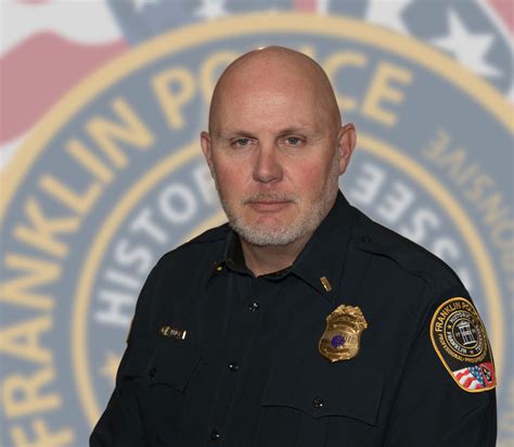 Franklin Police Lieutenant Celebrated For 29 Years Of Service Lt John