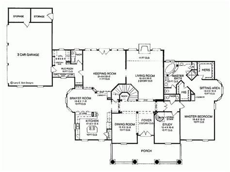 Neoclassical House Layouts Antebellum Home House Floor Plans