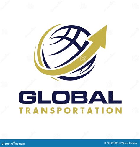 Transportation And Logistics Logo Vector Stock Vector Illustration Of