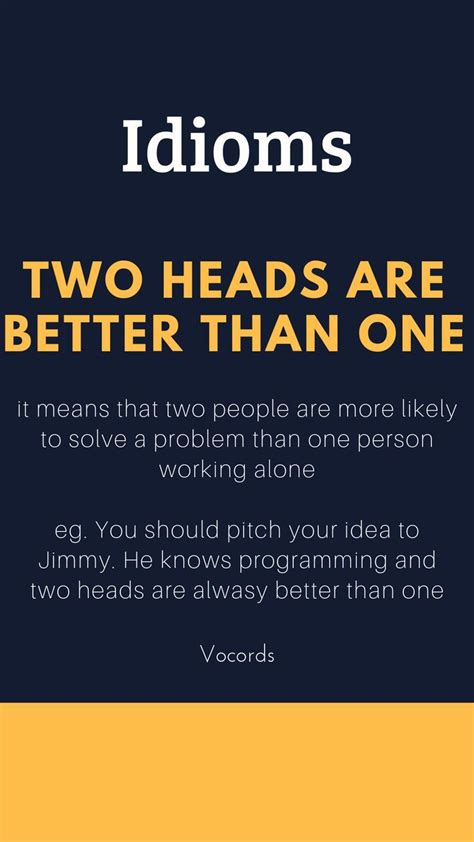 two heads are better than one meaning betawqo