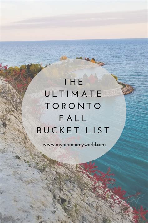 Toronto Fall Bucket List 14 Things To Do In Toronto This Fall Canada