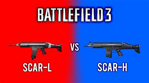 scar l vs scar h battlefield 3 gameplay commentary youtube