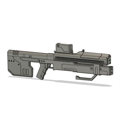 Halo 3 Sniper Rifle System 99d Series 2 Anti Matériel 3d And Etsy