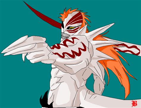 Hollow Ichigo Full Form By Bassms On Deviantart