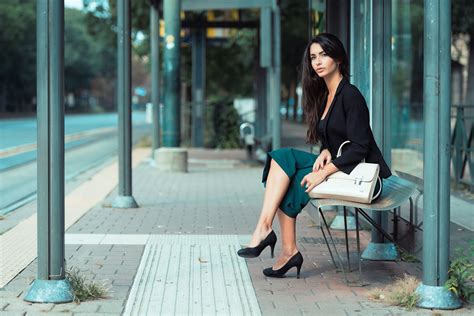 sabrina brunette girl sitting legs stilettos glance hd wallpaper rare gallery